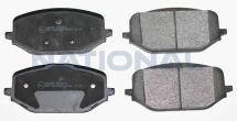 Комплект гальмівних накладок, дискове гальмо