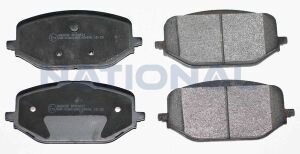 Комплект гальмівних накладок, дискове гальмо