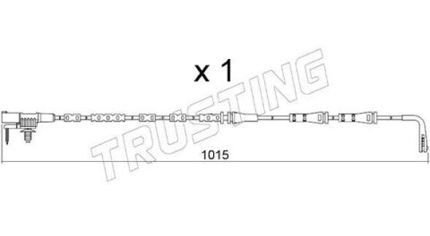 Конт. попер. сигналу, знос гальм. накл.
