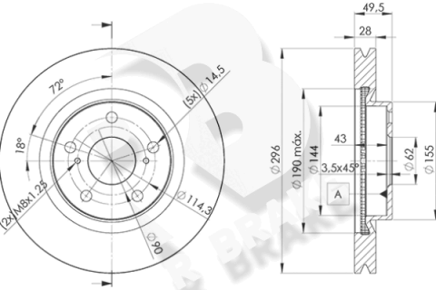 Тормозной диск