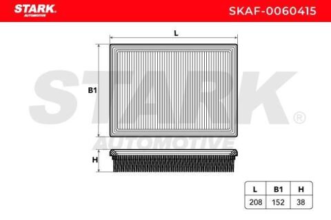 Повітряний фільтр Повітряний фільтр