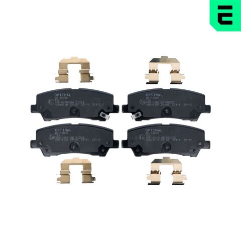 Комплект гальмівних накладок, дискове гальмо