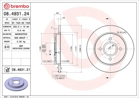 Гальмівний диск