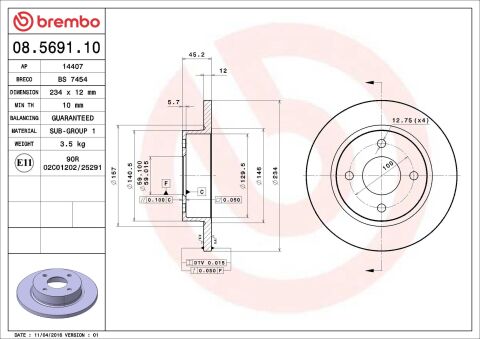 Тормозной диск Тормозной диск