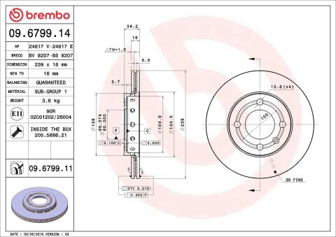 Тормозной диск Тормозной диск
