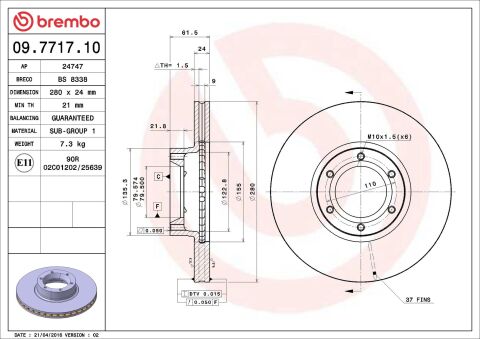 Гальмівний диск Гальмівний диск