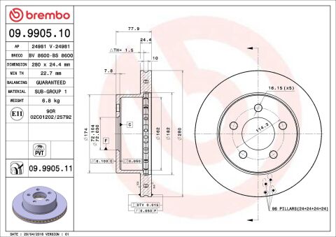 Тормозной диск