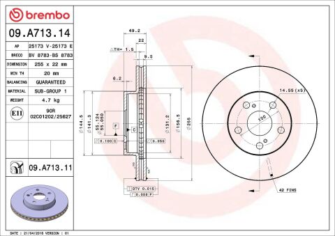 Гальмівний диск