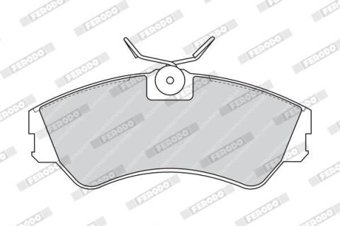 Гальмівні колодки барабанні