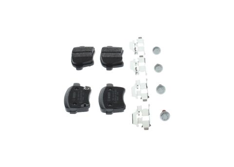 Колодки тормозные (задние) Opel Corsa E 14- (с болтами) Колодки тормозные (задние) Opel Corsa E 14- (с болтами)