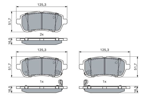 Гальмівні колодки дискові