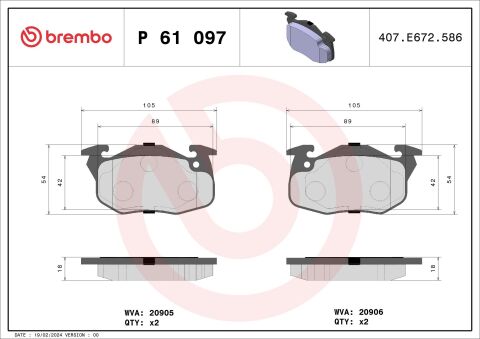 Тормозные колодки дисковые