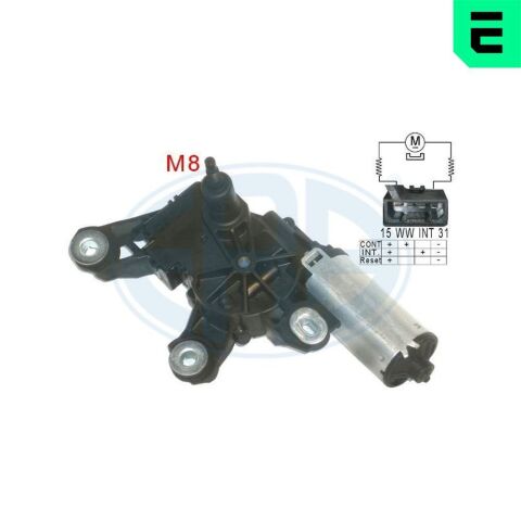 Двигун склоочисника