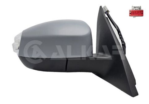 зеркало правое эл.рег.,с показ.поворота,+ спец.подсветка,грунт.,обогр.,выпукл.,сложное