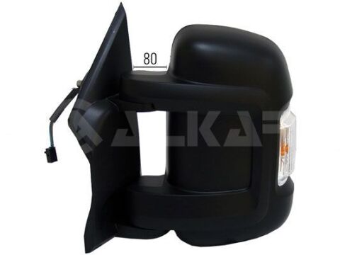 Дзеркало у зборі,лів.,Dead Angle Mirror, елект.,випукл,обігрів,+ук.поворот, сенсор тем-ри, Short Arm