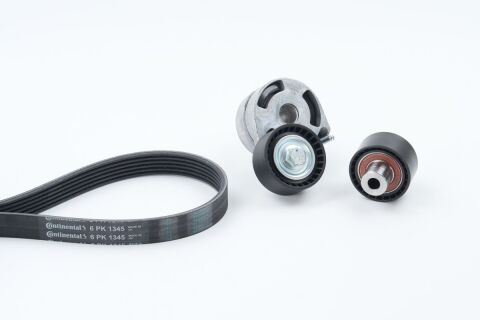 Комплект поліклиновий (ремінь+ролики)