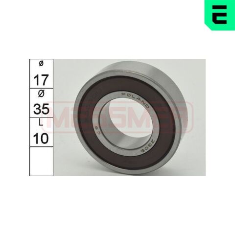 Підшипник 6003 2rs (35x17x10)