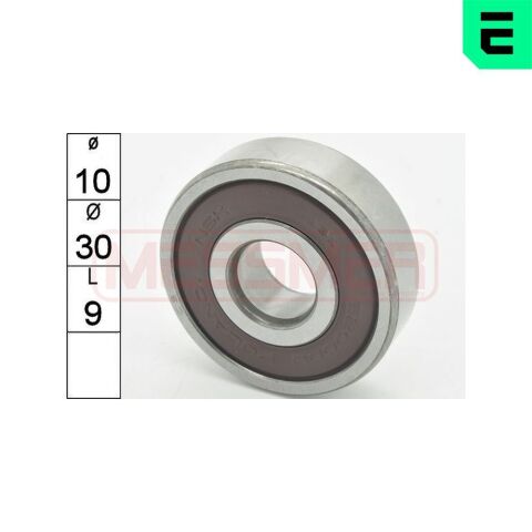 Підшипник 6200 2rs (30x10x9)