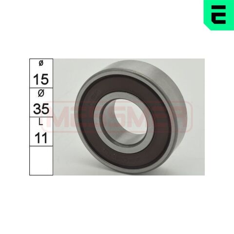 Підшипник 6202 2rs (35x15x11)