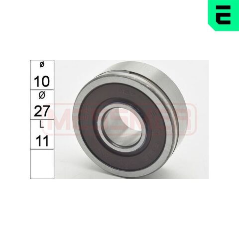 Подшипник B1050-2rs (27x10x11)
