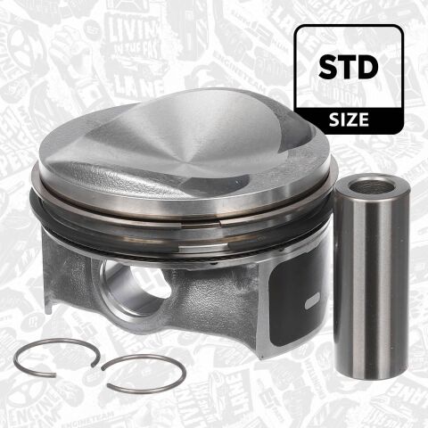 Поршень в комплекті на 1 циліндр, STD