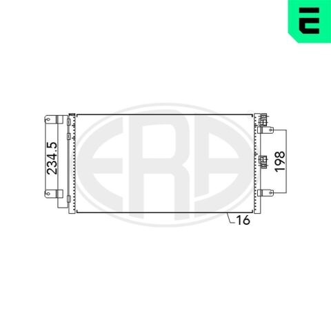 Радіатор кондиціонера