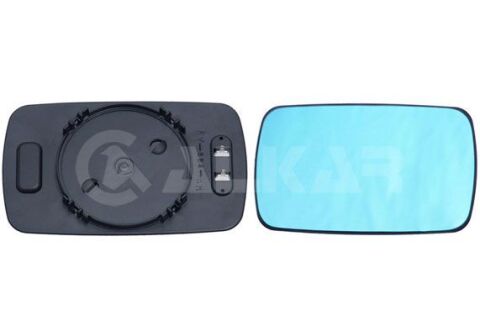 скло дзеркала прав. с пласт. держателем, з подогрів.