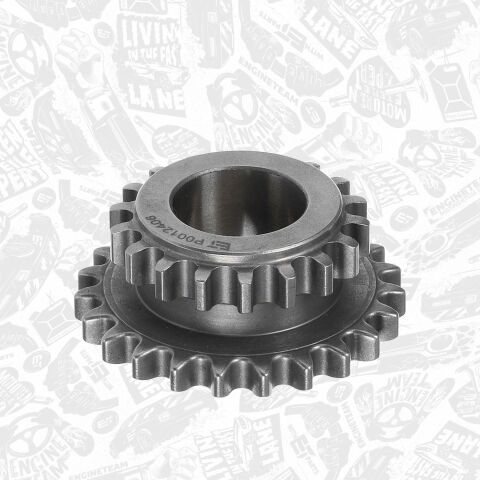 Шестерня, колінчастий вал