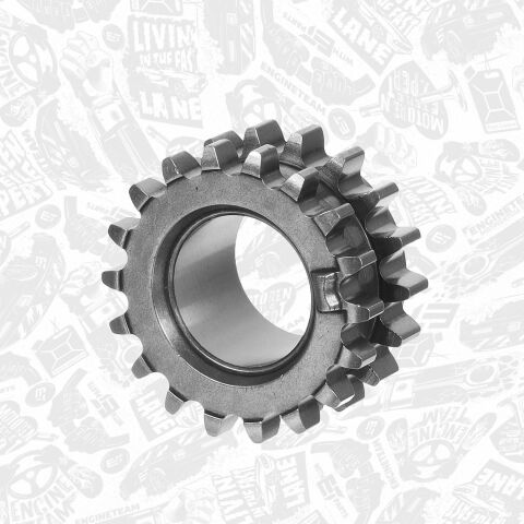 Шестерня, колінчастий вал