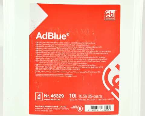 Рідина FEBI BILSTEIN AdBlue (сечовина), 10 літрів