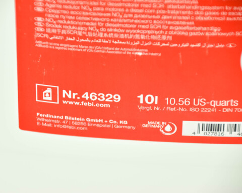 Рідина FEBI BILSTEIN AdBlue (сечовина), 10 літрів