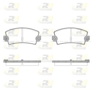 Гальмівні  колодки  дискові