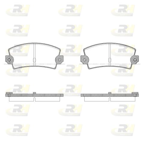 Гальмівні  колодки  дискові