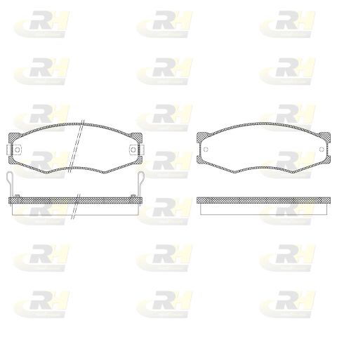 Гальмівні  колодки  дискові