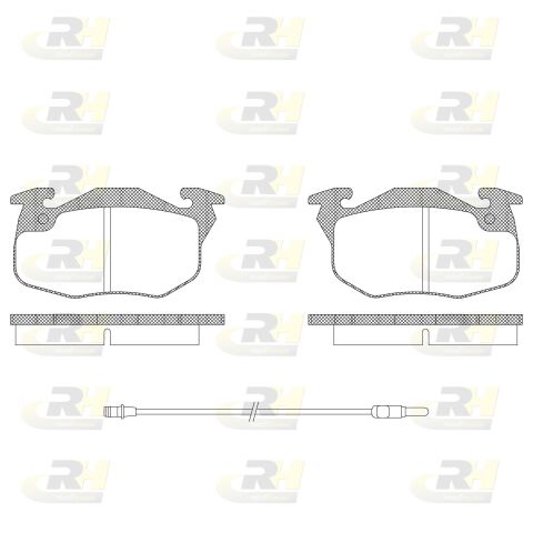 Тормозные колодки дисковые