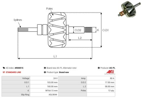 Ротор генератора