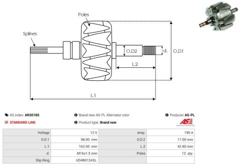 Ротор генератора