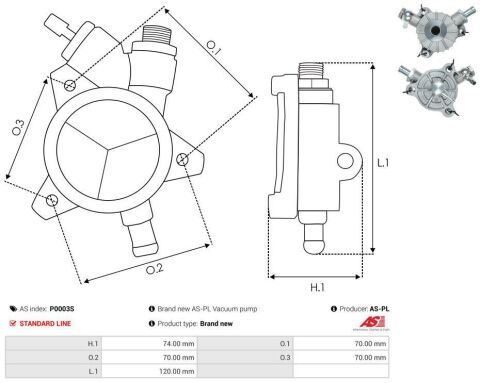 Насос вакуумный