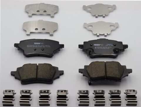 Колодки гальмівні дискові (комплект 4 шт)