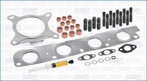 Комплект прокладок турбины VW Golf VI 09-14; AUDI A3 03-12; SKODA Octavia A5 04-13; SEAT Altea 04-09 Комплект прокладок турбины VW Golf VI 09-14; AUDI A3 03-12; SKODA Octavia A5 04-13; SEAT Altea 04-09