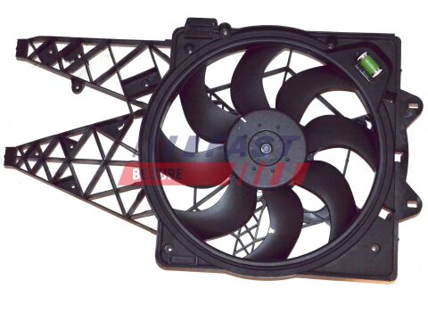 Вентилятор основного радіатора комплект FIAT Doblo 09-15, Doblo 00-13 Вентилятор основного радіатора комплект FIAT Doblo 09-15, Doblo 00-13