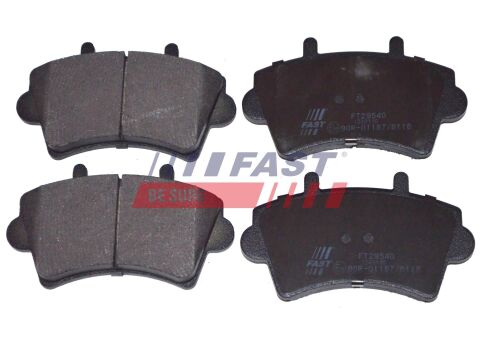 Тормозные колодки дисковые передние RENAULT Master II 97-10; NISSAN Interstar 01-10; OPEL Movano A 98-10