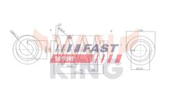 Пружина передняя комплект RENAULT Master II 97-10; NISSAN Interstar 01-10; OPEL Movano A 98-10