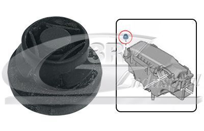 Подушка корпуса воздушного фильтра Berlingo/Partner 1.6 HDi 08-