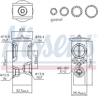 Расширительный клапан кондиционера