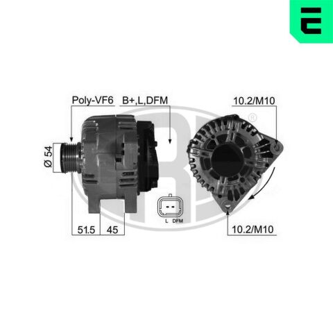 Генератор FIAT, CITROEN, LANCIA, PEUGEOT