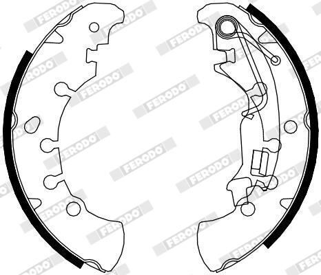 Колодки гальмівні барабанні