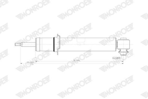 Амортизатор газомасляный