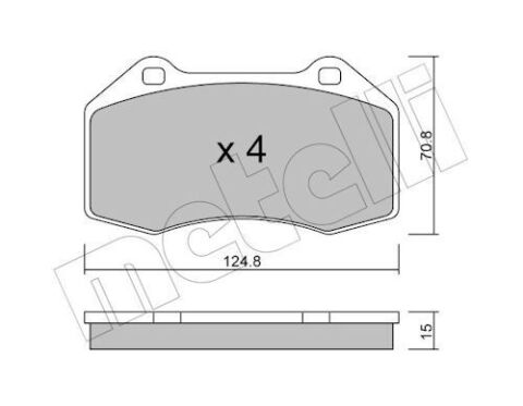 Колодки тормозные (передние) Renault Megane II 04-/Clio III 06-14