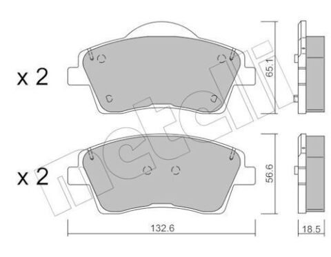 Колодки тормозные (передние) Volvo XC40 17-